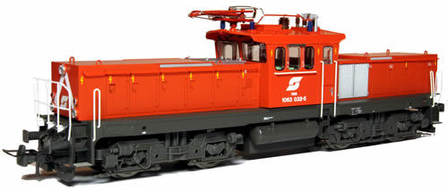 Jagerndorfer JC26032 - Austrian Electric Locomotive 1063.032 of the OBB (DCC Sound Decoder)