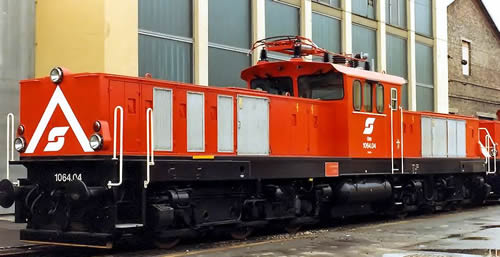 Jagerndorfer JC26522 - Austrian Electric Locomotive 1064.04 of the OBB (DCC Sound Decoder)