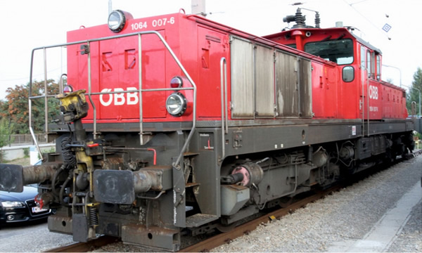 Jagerndorfer JC26542 - Austrian Electric Locomotive Series 1064.007 of the OBB (DCC Sound Decoder)