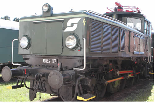 Jagerndorfer JC26712 - Austrian Electric Locomotive 1062.07 of the OBB (DCC Sound Decoder)