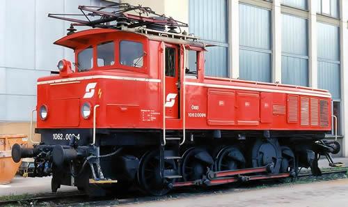 Jagerndorfer JC26722 - Austrian Electric Locomotive 062.009 of the OBB (DCC Sound Decoder)