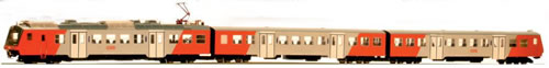 Jagerndorfer JC404001 - Austrian 3pc Electric Railcar Set 4020.297 “Sigmundsherberg” of the OBB