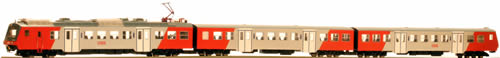 Jagerndorfer JC408001 - Austrian 3pc Electric Railcar Set 4020.296 “Wien FJB” of the OBB