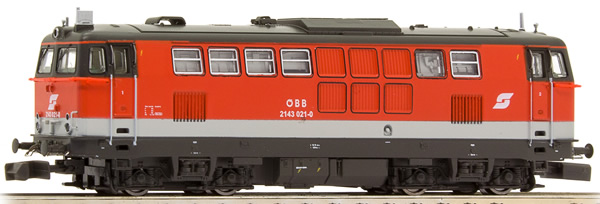 Jagerndorfer JC61020 - Austrian Diesel Locomotive Series 2143.021 of the OBB