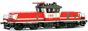 Austrian Electric Locomotive 1163.011 of the OBB