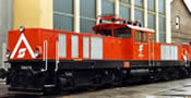 Austrian Electric Locomotive 1064.04 of the OBB