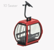 Omega V 10 Seater - Red
