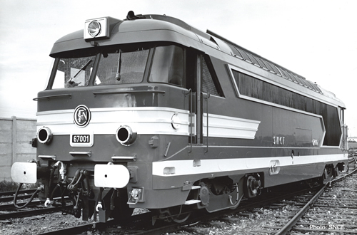 Jouef 2158 - Diesel Locomotive BB 67000, Origine / Early version, SNCF