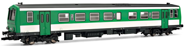 Jouef HJ2205 - French diesel railcar X2200 of the SNCF; green/white livery