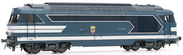 Jouef HJ2331 - French diesel locomotive BB 67400 of the SNCF; period IV/V; DC Digital with Sound