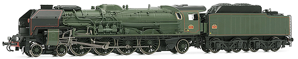 Jouef HJ2344S - French steam locomotive 241 P of the SNCF; tender 34 P; DC Digital with Sound