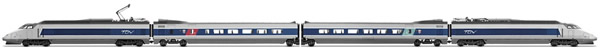 Jouef HJ2356S - French 4pc Electric TGV Sud -Est Train of the SNCF (DCC Sound Decoder)