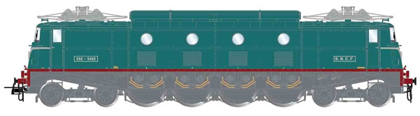 Jouef HJ2368S - French Electric Locomotive 2D2 5402, GRG version of the SNCF (DCC Sound Decoder)