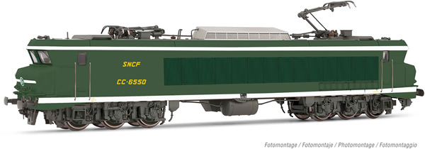 Jouef HJ2371S - French Electric locomotive CC 6550 of the SNCF (DCC Sound Decoder)
