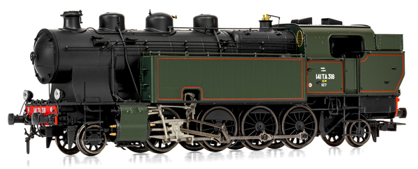 Jouef HJ2377 - French Steam locomotive 141 TA 318 of the SNCF