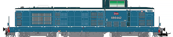 Jouef HJ2441 - Diesel locomotive BB 666442 blue livery of the SNCF