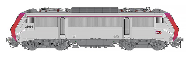 Jouef HJ2444 - Electric locomotive BB 26056, Tecnicentre Industriel Oullins