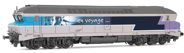 Jouef HJ2601 - French Diesel locomotive class CC 72000 in En Voyage of the SNCF