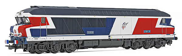 Jouef HJ2605 - Diesel locomotive CC 72030, Tricolore livery of the SNCF