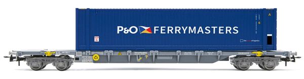 Jouef HJ6240 - F-NOVA, 4-axle container wagon Sgss with 45 container P&O Ferrymasters