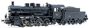 French Steam locomotive 040 of the SNCF (DCC Sound Decoder)