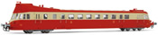 French Diesel railcar ABJ 3 of the SNCF (DCC Soound Decoder)