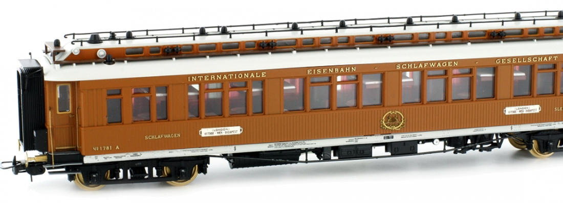 Kato HobbyTrain Lemke H44010 - Vienna/Belgian 3pc CIWL Orient Express 