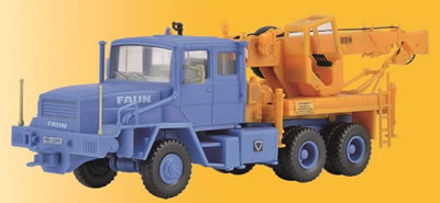 Kibri 10108 - H0 FAUN HZ with BILSTEIN truck with recovery crane