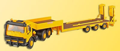 Kibri 10466 - H0 MB with T3 low-loader trailer 
