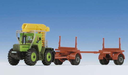 Kibri 12245 - MB Tractor w/Log Trailer