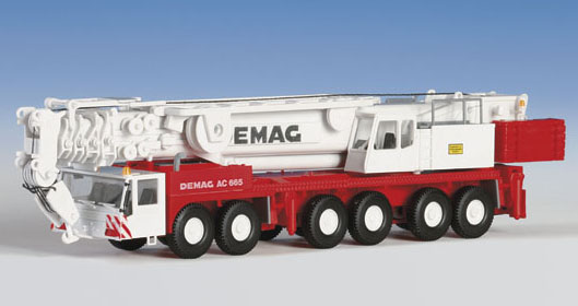Kibri 13021 - H0 DEMAG mobile crane AC 665 
