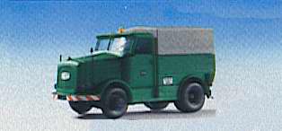 Kibri 13528 - H0 KAELBE tractor unit with tarpaulin 