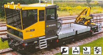 Kibri 16100 - H0 ROBEL maintenance vehicle 54.22