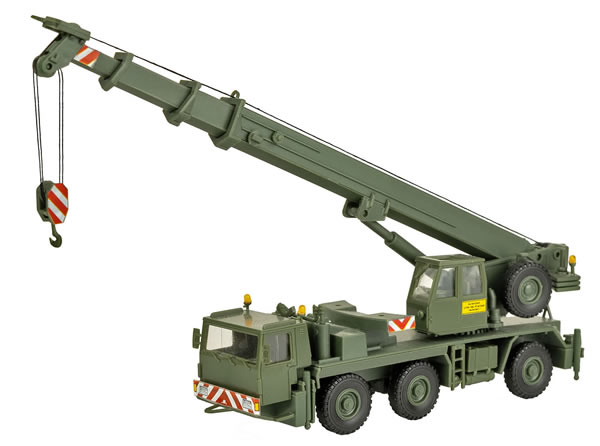 Kibri 18043 - H0 Military LIEBHERR mobile crane LTM 1050/3