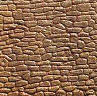 Kibri 34120 - H0 Wall section, natural stone,ca. L 20 x W 12 cm