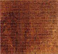 Kibri 37964 - N Wall plate brick,ca. L 20 x W 12 cm