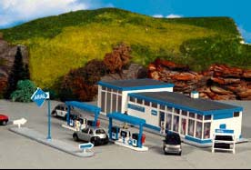 Kibri 38541 - H0 ARAL petrol station