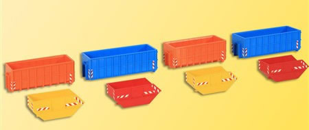 Kibri 38648 - H0 Container assortment