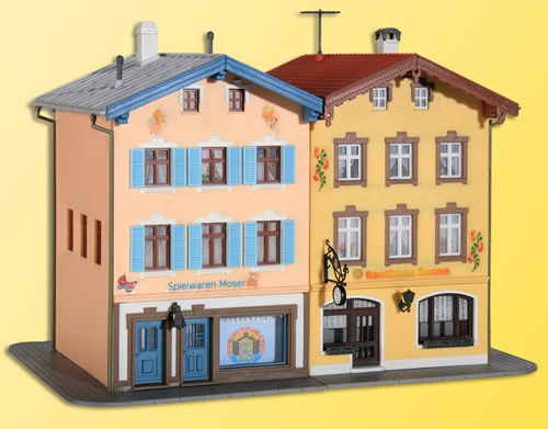 Kibri 38819 - H0 Toyshop Moser and guesthouse Sonne in Tölz**discontinued**