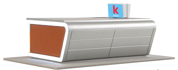 Kibri 39008 - H0 Modern kiosk incl. LED lighting