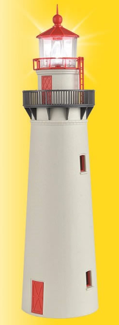 Kibri 39170 - H0 Lighthouse with LED-beacon, functional kit