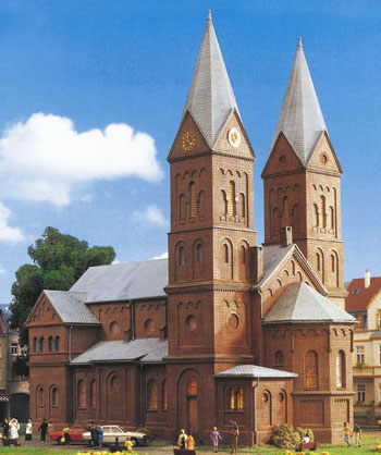Kibri 39760 - H0 Romanesque church in Jakobwüllesheim