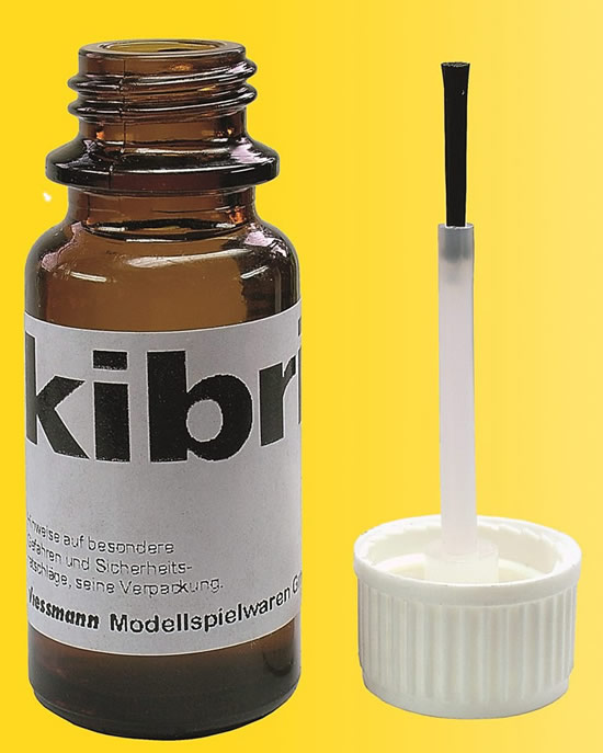 Kibri 39996 - Plastic cement liquid with brush 