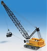H0 LIEBHERR cable excavator with dragline bucket