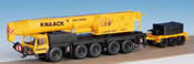 H0 LIEBHERR LTM 1160/2 mobile telescopic cranewith ballast trailer