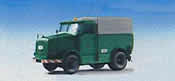 H0 KAELBE tractor unit with tarpaulin 