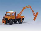 H0 UNIMOG with trimming attachment