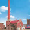 N Boiler house with chimney