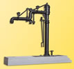 H0 Water crane with swing arms, 2 pieces