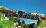 H0 Framework steel bridge, single track